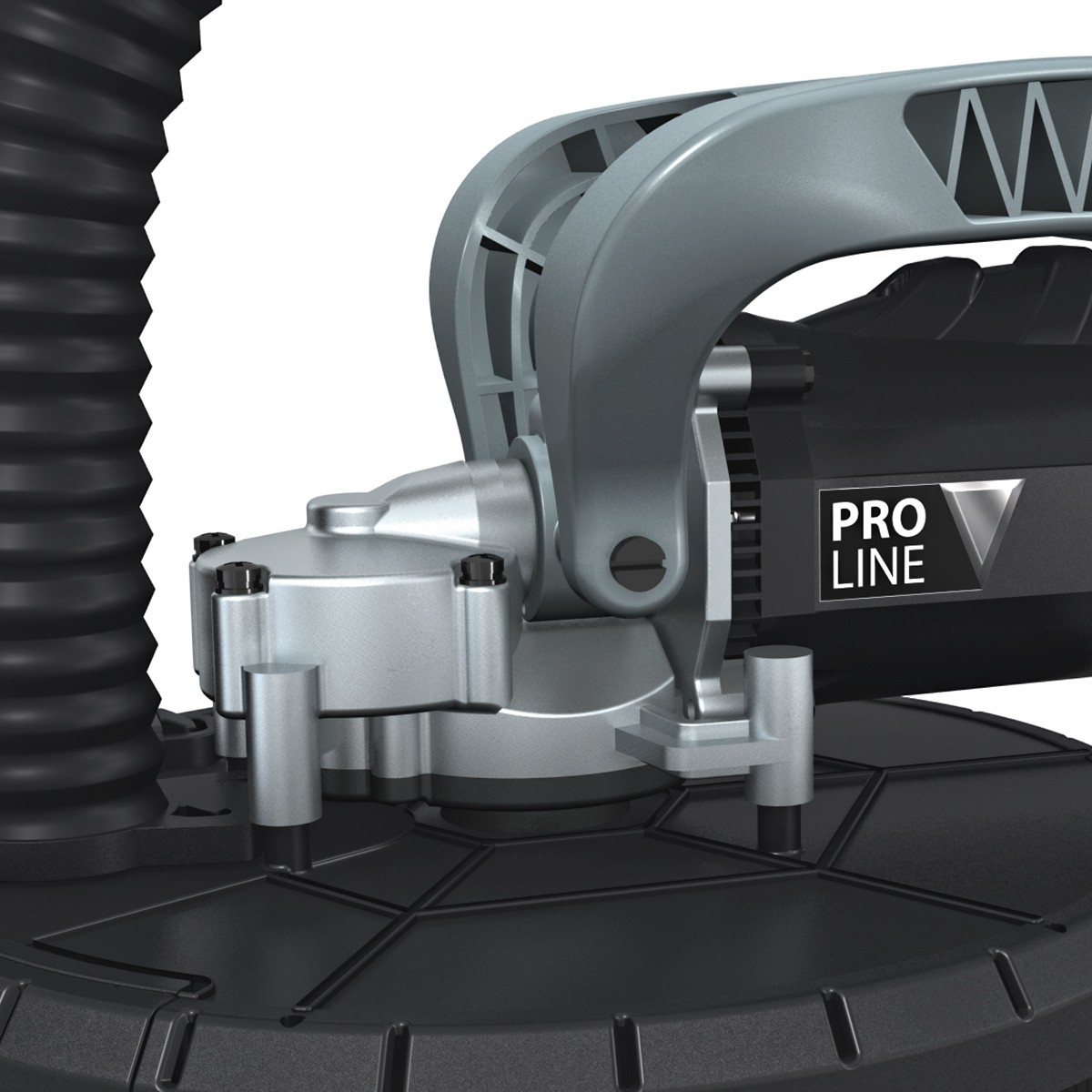 MENZER Langhalsschleifer & Sicherheitssauger Set - Professionell Für Trockenbau