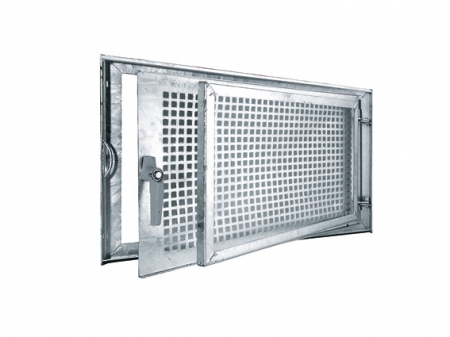 MEALIT Stahlkellerfenster Einflgelig verzinkt 60 x 30 cm DIN R