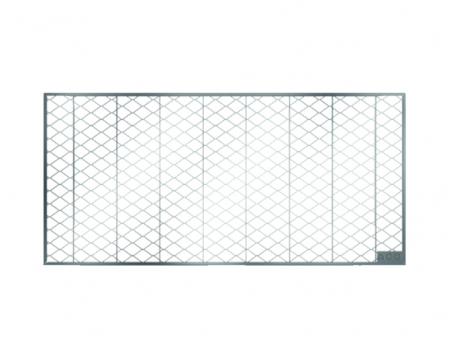 ACO Streckmetallrost begehbar 104,0 x 40,0 x 2,0 cm