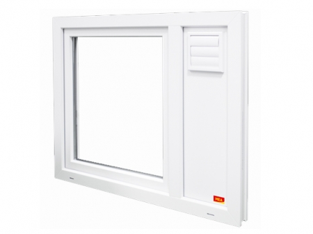MEALUXIT Fenstereinsatz Dreh-Kipp MEALFT AIR 100 x 100, DIN L