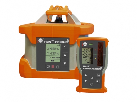 Nedo Rotationslaser PRIMUS H2N mit COMMANDER H2N LK 2