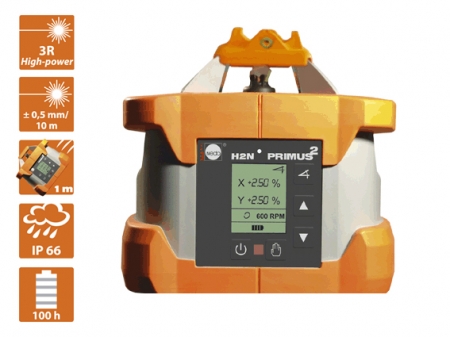 Nedo Rotationslaser PRIMUS H2N mit COMMANDER H2N