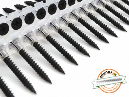 adunox Magazinierte Schnellbauschrauben PH2 Feingewinde 3,9 x 30