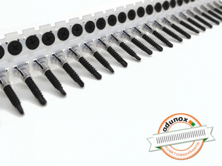 adunox Magazinierte Schnellbauschrauben PH2 Bohrspitze 3,5 x 45 