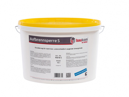 1 Palette (24 x 15 Liter) Baukom Aufbrennsperre 95018 S
