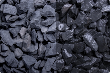 Ziersplitt Canadian Slate Schwarz 10-20 mm Krnung 250 kg