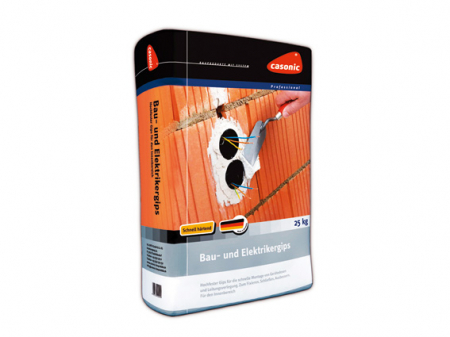 Casonic Bau- und Elektrikergips 25 kg