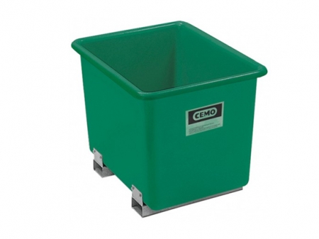 Cemo 1206 Rechteckbehlter 550 Liter mit Staplertaschen