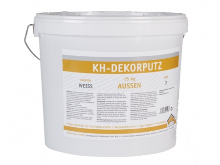 Kunstharzputz Wei 3 mm 25 kg/Eimer