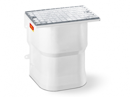 Mea Lftungsschacht 42 x 42 x 25 cm mit Boden