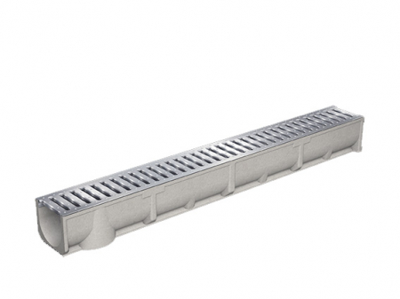 MEA MEAGARD II S Komplettrinne mit verzinktem Stegrost 100x11,0