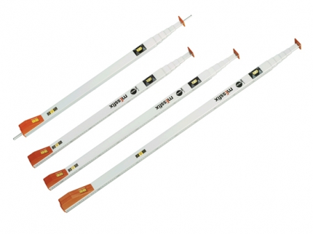 Nedo Teleskopmessstab mEssfix 3 m