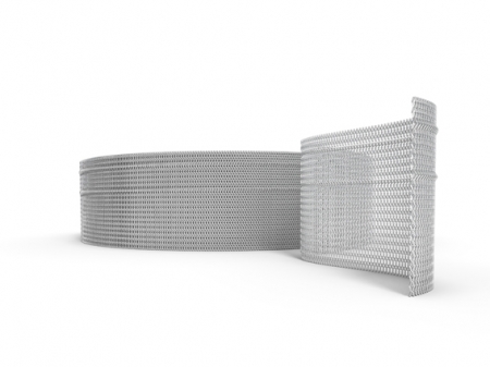 BWK Multischutzgitter Alu Blank 80 mm x 100 m