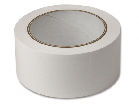 PVC-Klebeband glatt wei 50 mm