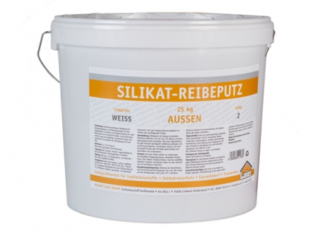 Silikatputz Eingefrbt 2 mm 25 kg/Eimer