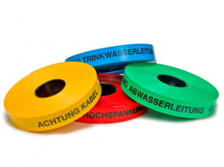 Trassenwarnband 10 Rollen a 250 lfm