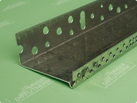 UdiBASE Alu-Sockelschiene fr 40 mm Dmmung
