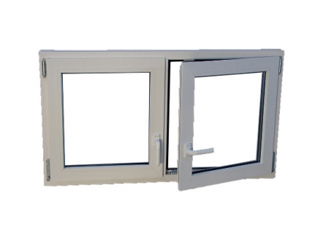 WOLFA Kunststofffenstereinsatz Typ ZO-MDK 125 x 100 cm