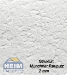 LAIER Siliconharzputz Wei 2 mm 25 kg/Eimer