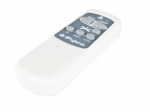 Deckenventilator Melton Nickel, Flgel braun/ Wanaque inkl. Fern
