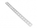 Lochband aus Stahl, verzinkt 17 x 6 mm