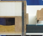 Wellhfer Passivhaus-Bodentreppe 3-tlg. StahlBlau